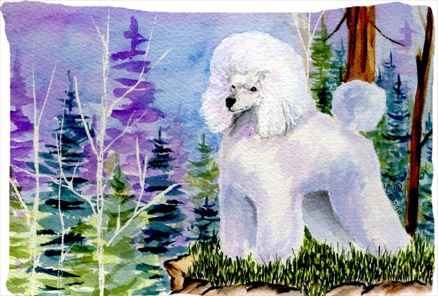 20.5 x 30 in. Poodle Moisture Wicking Fabric Standard Pillowcase