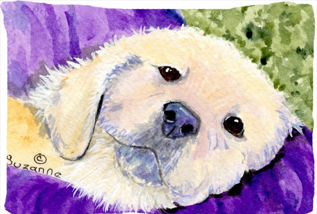 20.5 x 30 in. Golden Retriever Moisture Wicking Fabric Standard Pillowcase