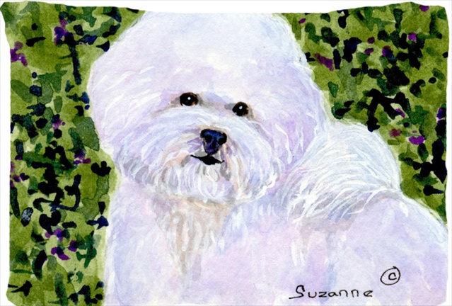 Bichon Frise Moisture Wicking Fabric Standard Pillowcase