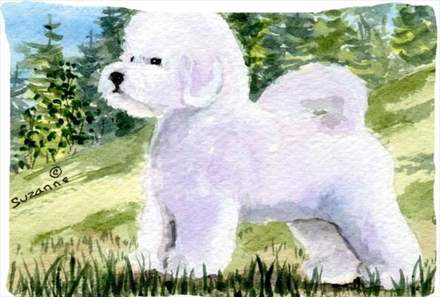 Bichon Frise Moisture Wicking Fabric Standard Pillowcase 20.5 x 30 in.