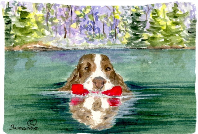 20.5 x 30 in. Springer Spaniel Moisture Wicking Fabric Standard Pillowcase