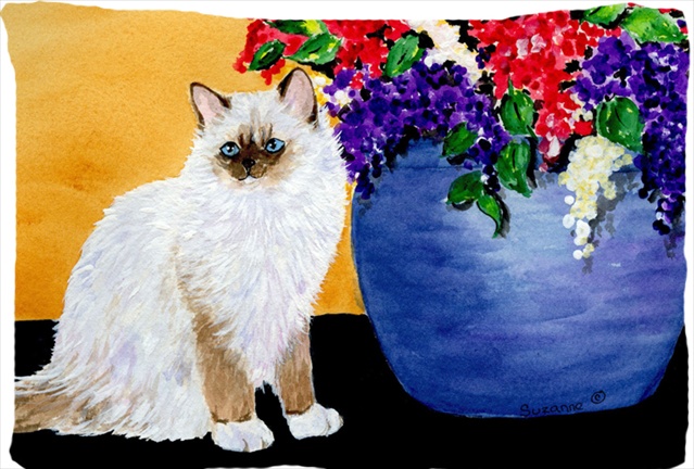 20.5 x 30 in. Cat - Ragdoll Moisture Wicking Fabric Standard Pillowcase