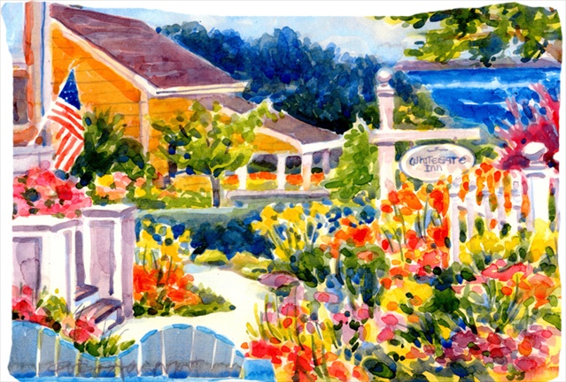 20.5 x 30 in. Seaside Beach Cottage Moisture Wicking Fabric Standard Pillowcase