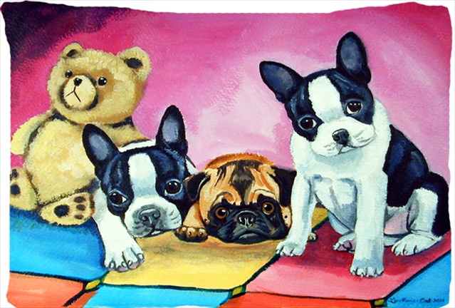 20.5 x 30 in. Multiple Breeds Moisture Wicking Fabric Standard Pillowcase