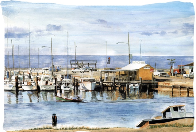 The Pass Bait Shop Moisture Wicking Fabric Standard Pillowcase