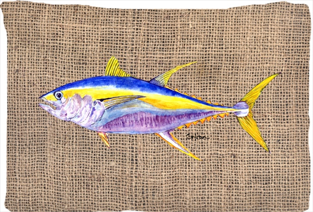 20.5 x 30 in. Fish - Tuna Moisture Wicking Fabric Standard Pillowcase