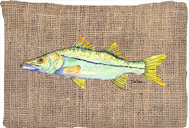 20.5 x 30 in. Fish - Snook Moisture Wicking Fabric Standard Pillowcase
