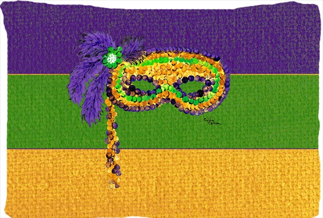 20.5 x 30 in. Mardi Gras Moisture Wicking Fabric Standard Pillowcase