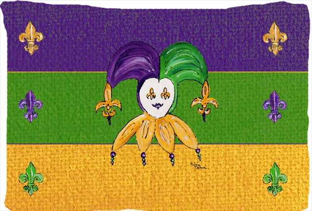 20.5 x 30 in. Mardi Gras Moisture Wicking Fabric Standard Pillowcase