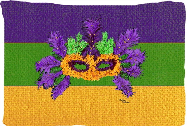Mardi Gras Moisture Wicking Fabric Standard Pillowcase