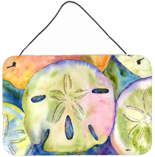 Sand Dollar Indoor Aluminium Metal Wall Or Door Hanging Prints