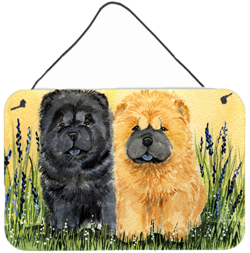 Chow Chow Indoor Aluminium Metal Wall Or Door Hanging Prints