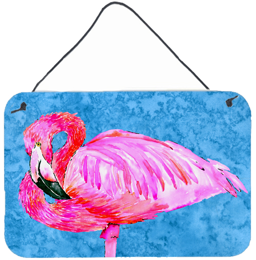 Flamingo Indoor Aluminium Metal Wall Or Door Hanging Prints