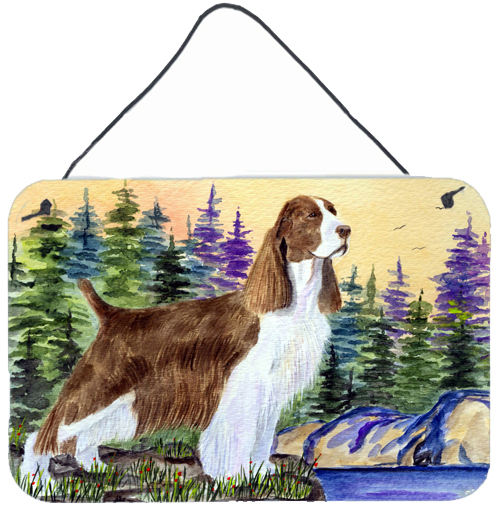 Springer Spaniel Indoor Aluminium Metal Wall Or Door Hanging Prints