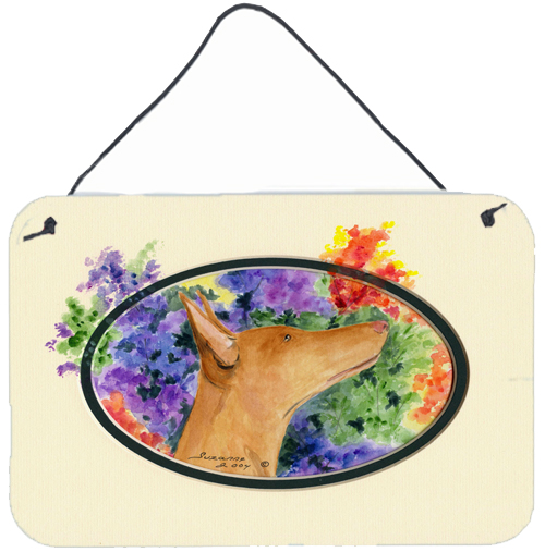 Pharaoh Hound Indoor Aluminium Metal Wall Or Door Hanging Prints