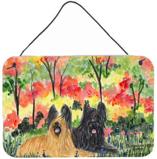Briard Indoor Aluminium Metal Wall Or Door Hanging Prints