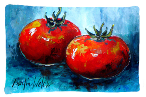 MW1088PILLOWCASE 20.5 W x 30 in. Vegetables - Tomatoes Red Toes Moisture Wicking Fabric Standard Pillowcase
