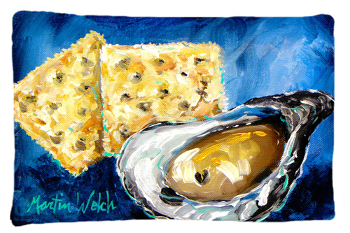 20.5 W x 30 in. Oysters Two Crackers Moisture Wicking Fabric Standard Pillowcase