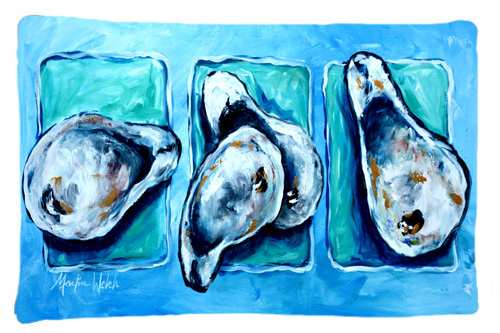 20.5 W x 30 in. Oysters Oyster Plus Oyster - Oysters Moisture Wicking Fabric Standard Pillowcase