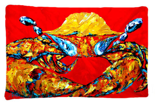 MW1115PILLOWCASE 20.5 W x 30 in. Crab Fat and Sassy Moisture Wicking Fabric Standard Pillowcase