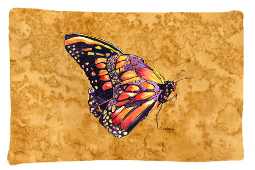 Butterfly on Gold Moisture Wicking Fabric Standard Pillowcase