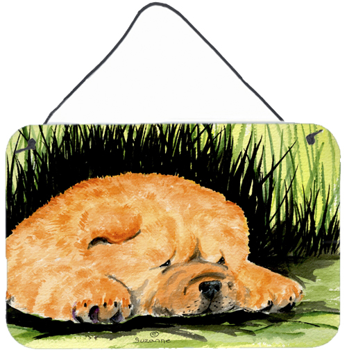 Chow Chow Indoor Aluminium Metal Wall Or Door Hanging Prints