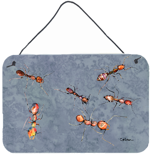 Ants Aluminium Metal Wall Or Door Hanging Prints