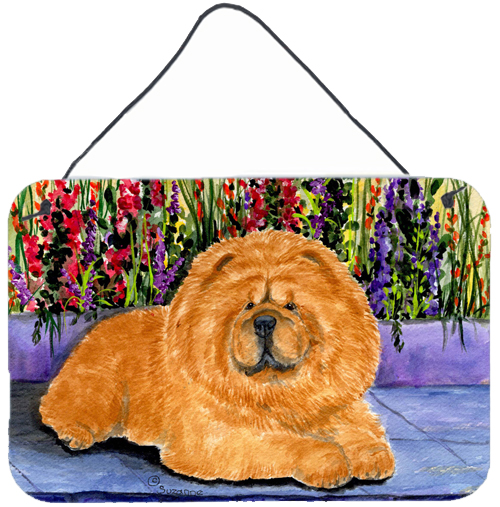 Chow Chow Indoor Aluminium Metal Wall Or Door Hanging Prints