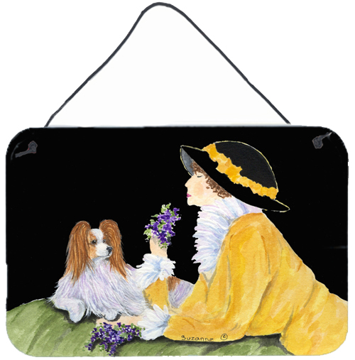 Papillon Indoor Aluminium Metal Wall Or Door Hanging Prints