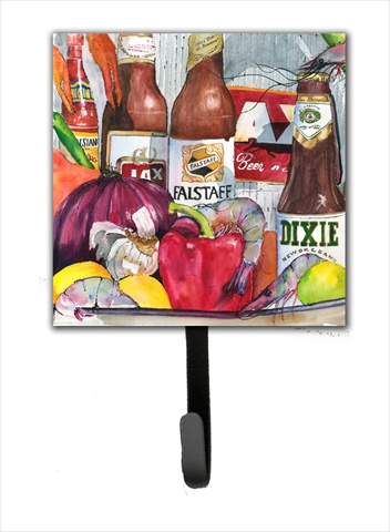 1017-1SH4 New Orleans Beers And Spices Leash Holder Or Key Hook