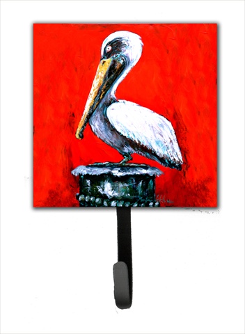 Bird - Pelican Red Dawn Leash Or Key Holder