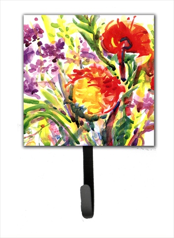 Flower Leash Holder Or Key Hook