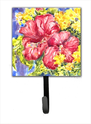 Hibiscus Flower Leash Holder Or Key Hook