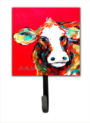 Cow Caught Red Handed Leash Or Key Holder