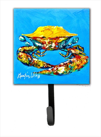 Crab Baby Blue Leash Or Key Holder