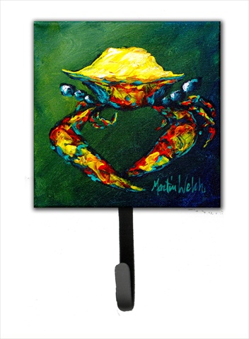 Crab Little Green Leash Or Key Holder