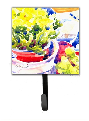 Flower Leash Holder Or Key Hook