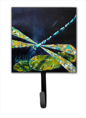 Insect - Dragonfly Night Flight Dark Blue Leash Or Key Holder