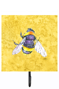 Bee on Yellow Leash Or Key Holder