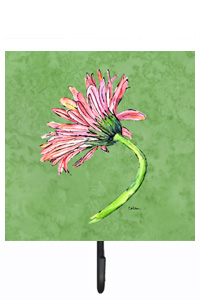 Gerber Daisy Pink Leash Or Key Holder
