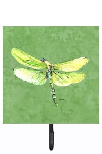 Dragonfly on Avacado Leash Or Key Holder