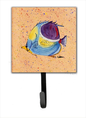 Tropical Fish Leash Holder Or Key Hook