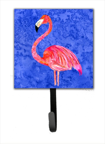 Picture of Carolines Treasures 8685SH4 Bird - Flamingo Leash Holder Or Key Hook