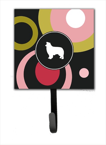 Border Collie Leash Holder Or Key Hook
