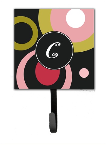AM1001-CSH4 Monogram - Retro in Black Leash Holder Or Key Hook