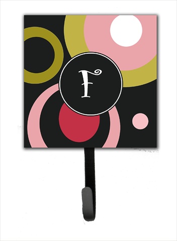 AM1001-FSH4 Monogram - Retro in Black Leash Holder Or Key Hook