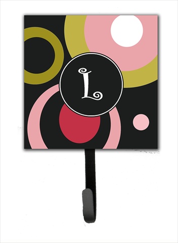 AM1001-LSH4 Monogram - Retro In Black Leash Holder Or Key Hook