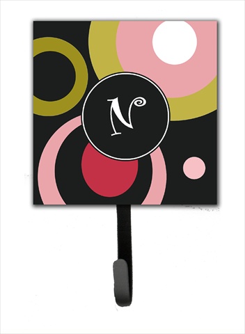 AM1001-NSH4 Monogram - Retro In Black Leash Holder Or Key Hook