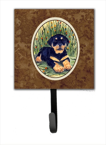 Rottweiler Leash Holder Or Key Hook