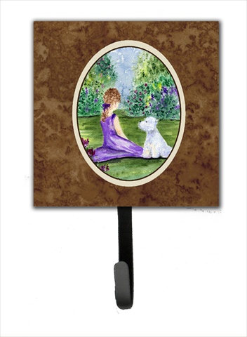 Westie Leash Holder Or Key Hook